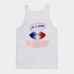 FRENCH KISS JE T'AIME LA BEAUJOIRE Tank Top